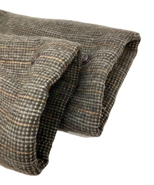 Buck Skein Brand（バックスキンブランド）Buck Skein BRAND (バックスキンブランド) ツイードコート グレー サイズ:44の古着・服飾アイテム