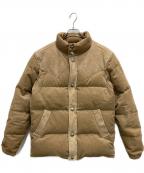 Ron Hermanロンハーマン）の古着「コーデュロイコンチョダウンジャケット」｜ブラウン