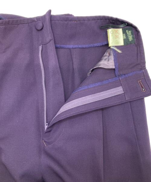 Jean Paul Gaultier FEMME（ジャンポールゴルチエ フェム）Jean Paul Gaultier FEMME (ジャンポールゴルチエ フェム) ウールセットアップ パープル サイズ:40の古着・服飾アイテム