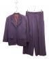 Jean Paul Gaultier FEMME（ジャンポールゴルチエ フェム）の古着「ウールセットアップ」｜パープル