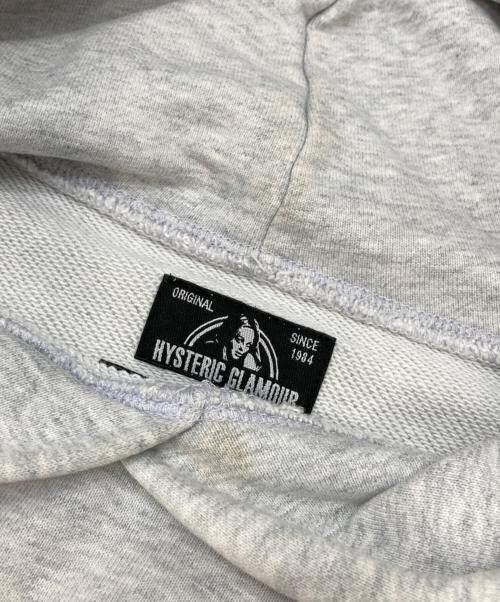 Hysteric Glamour（ヒステリックグラマー）Hysteric Glamour (ヒステリックグラマー) WIND AND SEA (ウィンダンシー) 21AW WDS HOODIE グレー サイズ:Sの古着・服飾アイテム