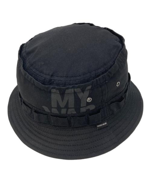 stussy（ステューシー）stussy (ステューシー) ハット ブラック サイズ:S/Mの古着・服飾アイテム