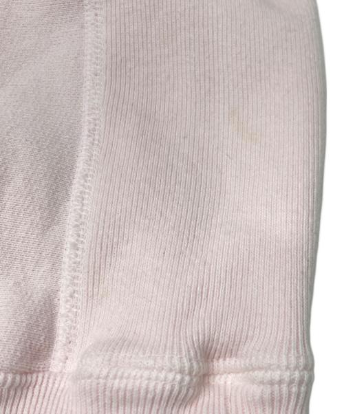 ATON（エイトン）ATON (エイトン) NATURAL GARMENT DYE URAKE HOODIE ピンク サイズ:04の古着・服飾アイテム