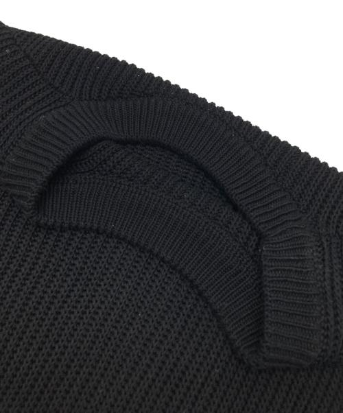 EVERYDAY I LIKE.（エヴリデイ アイ ライク）EVERYDAY I LIKE. (エヴリデイ アイ ライク) Polite ニット ベスト ブラック サイズ:不明（実寸参照）の古着・服飾アイテム