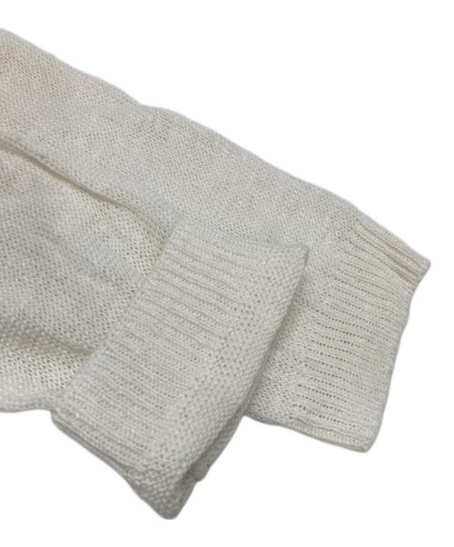 DEMYLEE（デミリー）DEMYLEE (デミリー) ロングニットカーディガン ホワイト サイズ:S 未使用品の古着・服飾アイテム