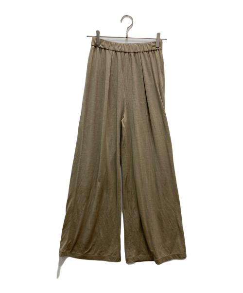 MUSE de Deuxieme Classe（ミューズ ドゥーズィエム クラス）MUSE de Deuxieme Classe (ミューズ ドゥーズィエム クラス) Prime wool jersey パンツ ベージュ サイズ:36の古着・服飾アイテム