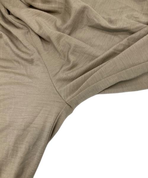 MUSE de Deuxieme Classe（ミューズ ドゥーズィエム クラス）MUSE de Deuxieme Classe (ミューズ ドゥーズィエム クラス) Prime wool jersey パンツ ベージュ サイズ:36の古着・服飾アイテム