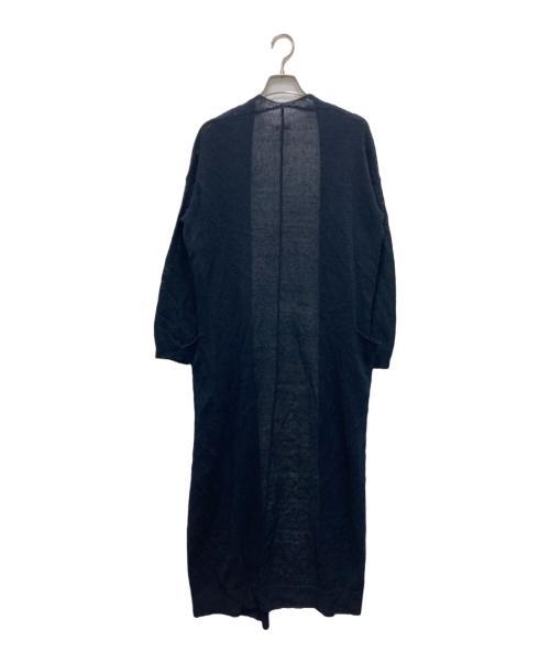 DEMYLEE（デミリー）DEMYLEE (デミリー) ロングニットカーディガン ネイビー サイズ:Sの古着・服飾アイテム