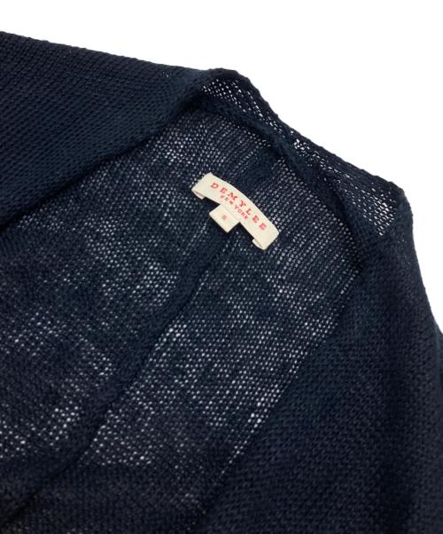 DEMYLEE（デミリー）DEMYLEE (デミリー) ロングニットカーディガン ネイビー サイズ:Sの古着・服飾アイテム