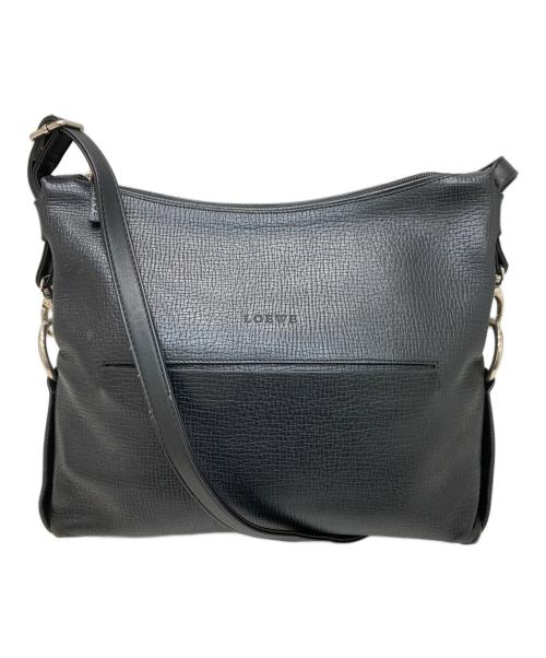 LOEWE（ロエベ）LOEWE (ロエベ) ホーボーバッグ ブラックの古着・服飾アイテム