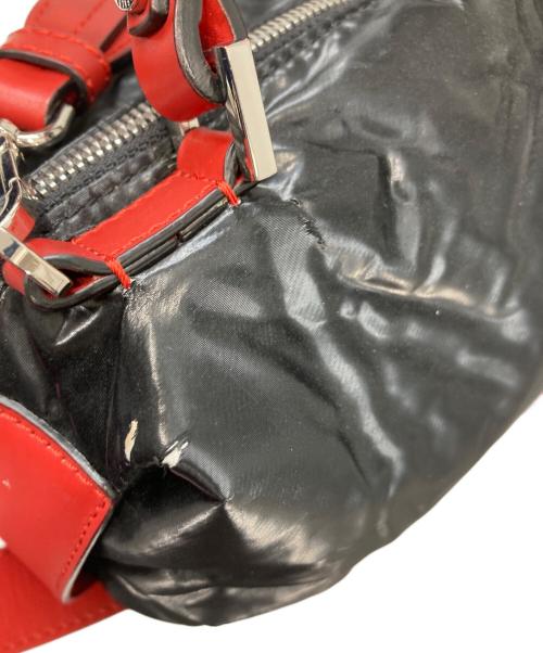 LORISTELLA（ロリステッラ）LORISTELLA (ロリステッラ) 2WAYバッグ ブラック×レッドの古着・服飾アイテム