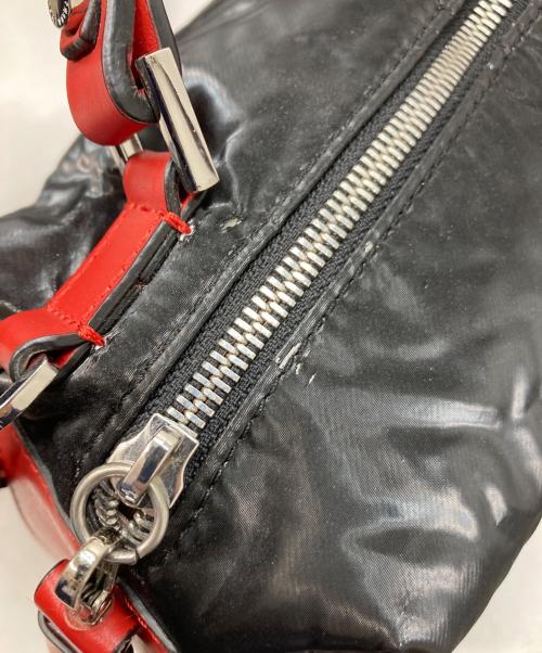 LORISTELLA（ロリステッラ）LORISTELLA (ロリステッラ) 2WAYバッグ ブラック×レッドの古着・服飾アイテム