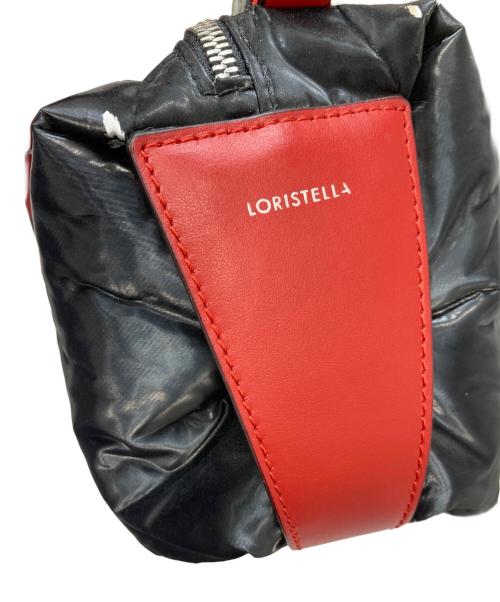 LORISTELLA（ロリステッラ）LORISTELLA (ロリステッラ) 2WAYバッグ ブラック×レッドの古着・服飾アイテム