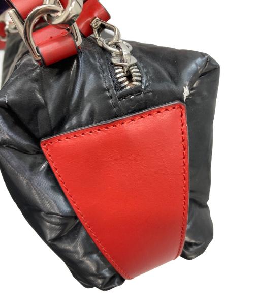 LORISTELLA（ロリステッラ）LORISTELLA (ロリステッラ) 2WAYバッグ ブラック×レッドの古着・服飾アイテム