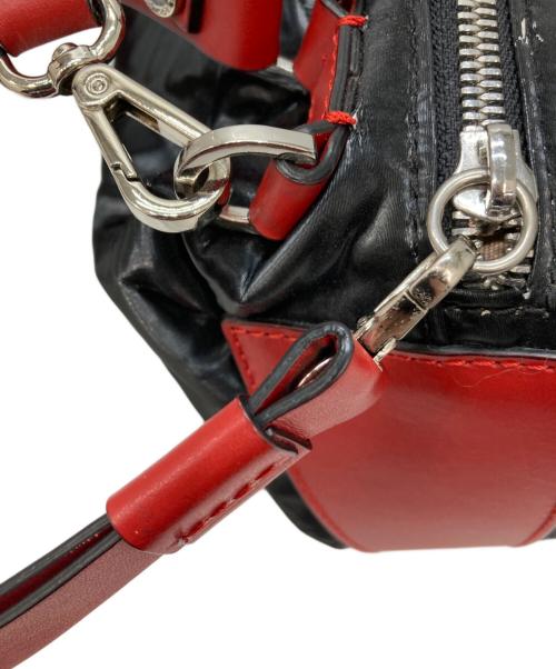 LORISTELLA（ロリステッラ）LORISTELLA (ロリステッラ) 2WAYバッグ ブラック×レッドの古着・服飾アイテム