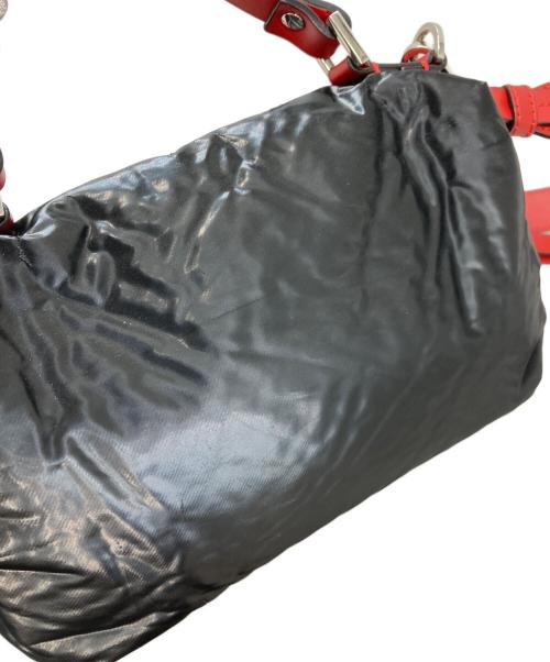 LORISTELLA（ロリステッラ）LORISTELLA (ロリステッラ) 2WAYバッグ ブラック×レッドの古着・服飾アイテム