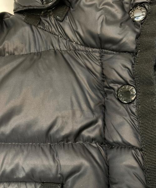MONCLER（モンクレール）MONCLER (モンクレール) エルミンヌダウンコート ブラック サイズ:3の古着・服飾アイテム