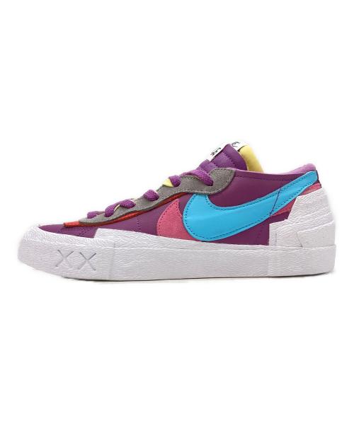 NIKE（ナイキ）NIKE (ナイキ) sacai (サカイ) KAWS (カウズ) BLAZER LOW パープル サイズ:26の古着・服飾アイテム