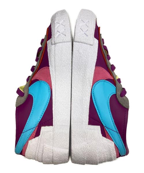 NIKE（ナイキ）NIKE (ナイキ) sacai (サカイ) KAWS (カウズ) BLAZER LOW パープル サイズ:26の古着・服飾アイテム