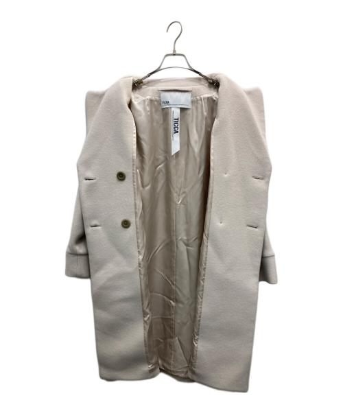 ticca（ティッカ）ticca (ティッカ) テントコート アイボリー サイズ:FREEの古着・服飾アイテム