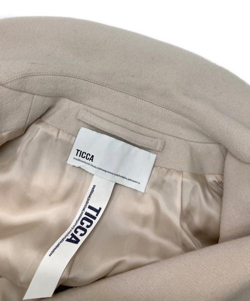 ticca（ティッカ）ticca (ティッカ) テントコート アイボリー サイズ:FREEの古着・服飾アイテム