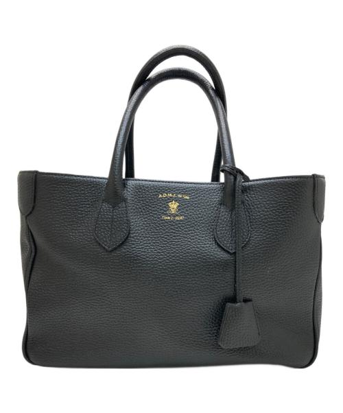 A.D.M.J.（エーディーエムジェイ）A.D.M.J. (エーディーエムジェイ) トートバッグ ネイビーの古着・服飾アイテム