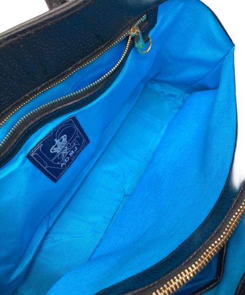 A.D.M.J.（エーディーエムジェイ）A.D.M.J. (エーディーエムジェイ) トートバッグ ネイビーの古着・服飾アイテム