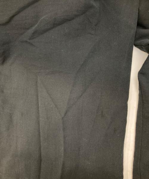 AURALEE（オーラリー）AURALEE (オーラリー) LIGHT COTTON WOOL VIYELLA SLACKS ブラック サイズ:3の古着・服飾アイテム