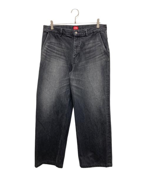order（オーダー）order (オーダー) loose denim pants one wash ブラック サイズ:XLの古着・服飾アイテム