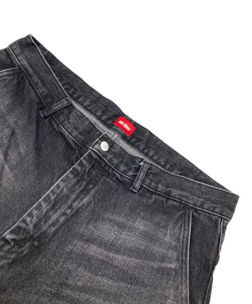 order（オーダー）order (オーダー) loose denim pants one wash ブラック サイズ:XLの古着・服飾アイテム