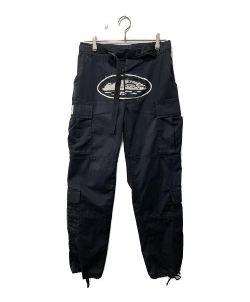 Corteiz（コーテイズ）corteiz (コーテイズ) カーゴパンツ ブラック サイズ:タグ切れの為不明の古着・服飾アイテム
