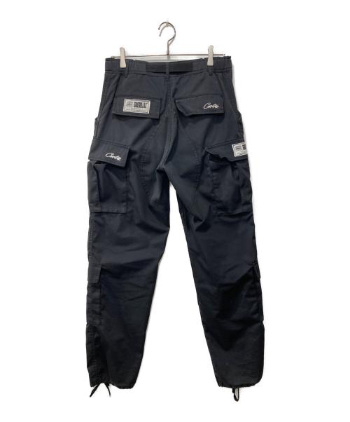 Corteiz（コーテイズ）corteiz (コーテイズ) カーゴパンツ ブラック サイズ:タグ切れの為不明の古着・服飾アイテム