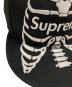 中古・古着 SUPREME (シュプリーム) Bones Box Logo New Era cap ブラック：6000円