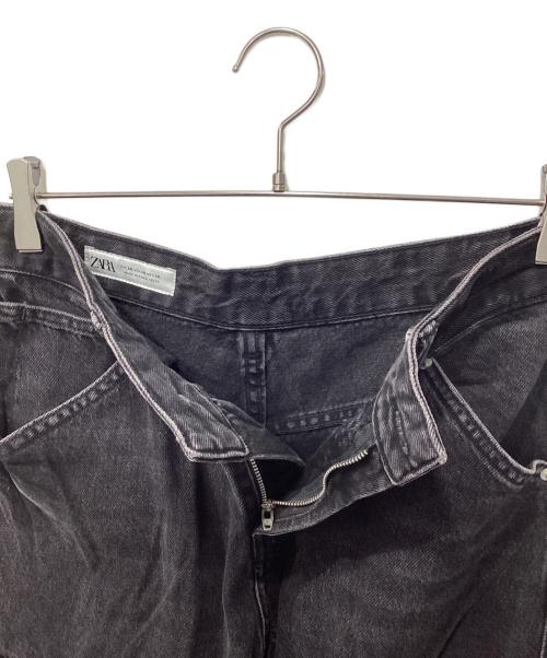 ZARA（ザラ）ZARA (ザラ) デニムカーゴパンツ グレー サイズ:36の古着・服飾アイテム