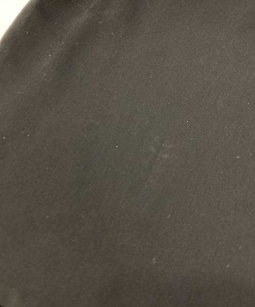 ENFOLD（エンフォルド）ENFOLD (エンフォルド) ダブルクロス フレンチ ギャザーN/Cドレス ブラック サイズ:36の古着・服飾アイテム