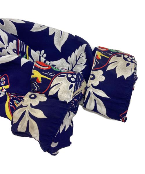 Sun Surf（サンサーフ）Sun Surf (サンサーフ) 総柄シャツ ブルー サイズ:Mの古着・服飾アイテム