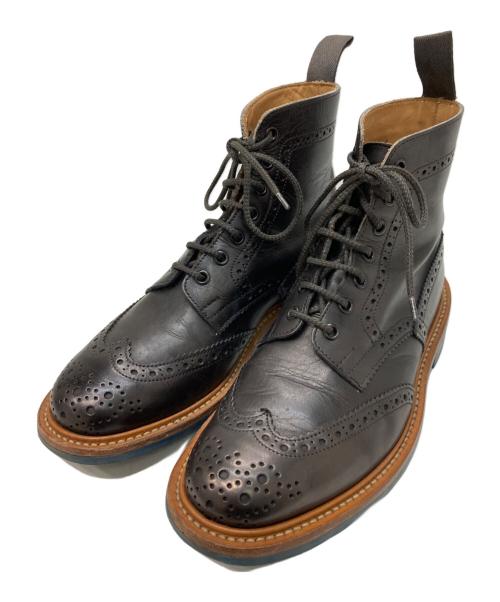 Tricker's（トリッカーズ）Tricker's (トリッカーズ) カントリーブーツ ブラック サイズ:7 1/2の古着・服飾アイテム