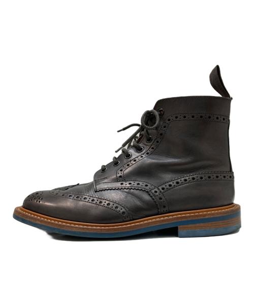Tricker's（トリッカーズ）Tricker's (トリッカーズ) カントリーブーツ ブラック サイズ:7 1/2の古着・服飾アイテム