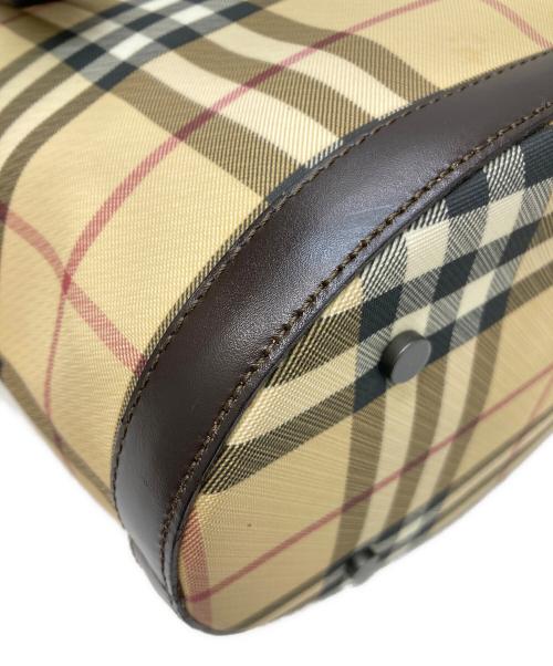 BURBERRY LONDON（バーバリーロンドン）BURBERRY LONDON (バーバリーロンドン) バケツ型トートバッグ ベージュの古着・服飾アイテム