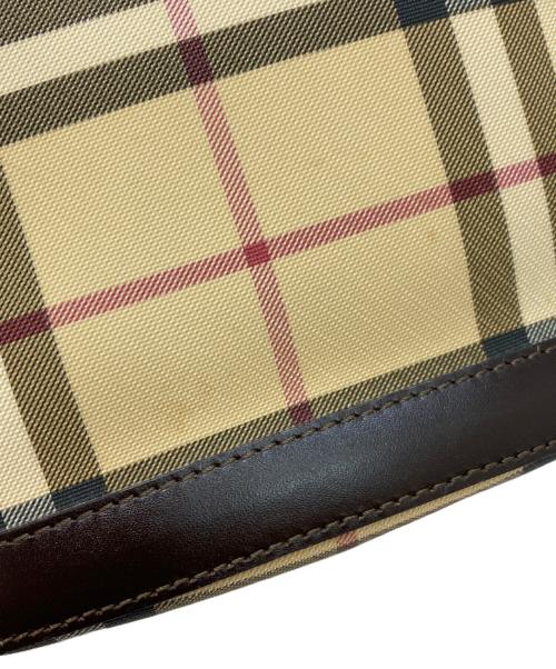 BURBERRY LONDON（バーバリーロンドン）BURBERRY LONDON (バーバリーロンドン) バケツ型トートバッグ ベージュの古着・服飾アイテム