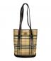 BURBERRY LONDON（バーバリーロンドン）の古着「バケツ型トートバッグ」｜ベージュ