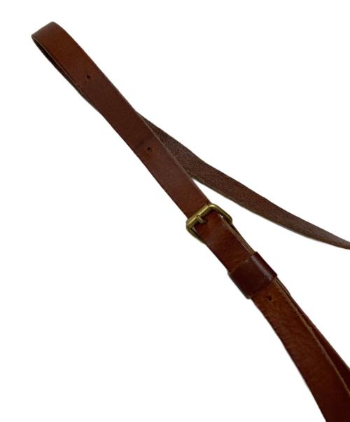 Herz（ヘルツ）Herz (ヘルツ) レザー2WAYバッグ ブラウンの古着・服飾アイテム