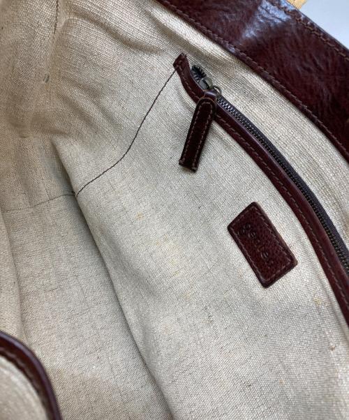 genten（ゲンテン）genten (ゲンテン) ハンドバッグ ブラウンの古着・服飾アイテム