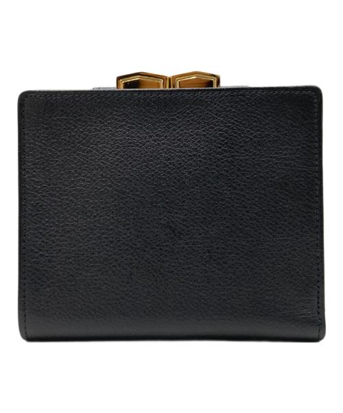 Yves Saint Laurent（イヴサンローラン）Yves Saint Laurent (イヴサンローラン) 2つ折り財布 ブラックの古着・服飾アイテム