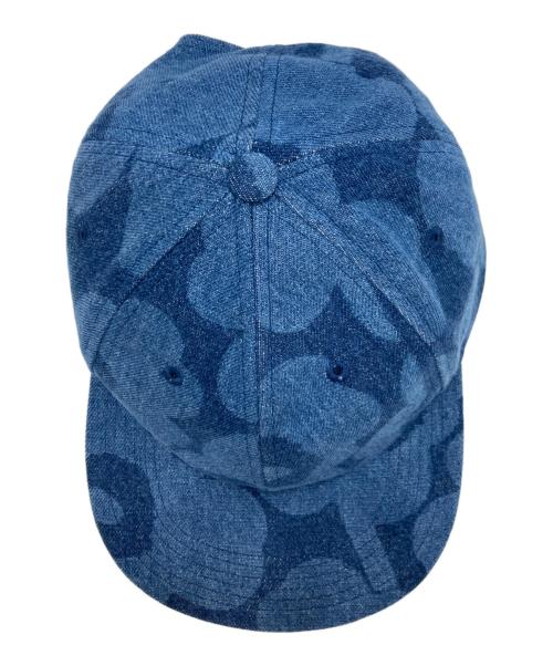 marimekko（マリメッコ）marimekko (マリメッコ) マリデニムキャップ インディゴ 未使用品の古着・服飾アイテム