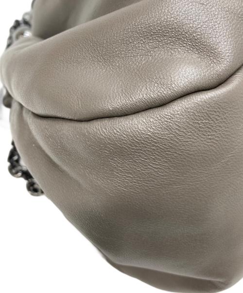 WEEKEND Max Mara（ウィークエンド マックスマーラ）WEEKEND Max Mara (ウィークエンド マックスマーラ) PASTICCINOがま口チェーンショルダーバッグ ブラウンの古着・服飾アイテム