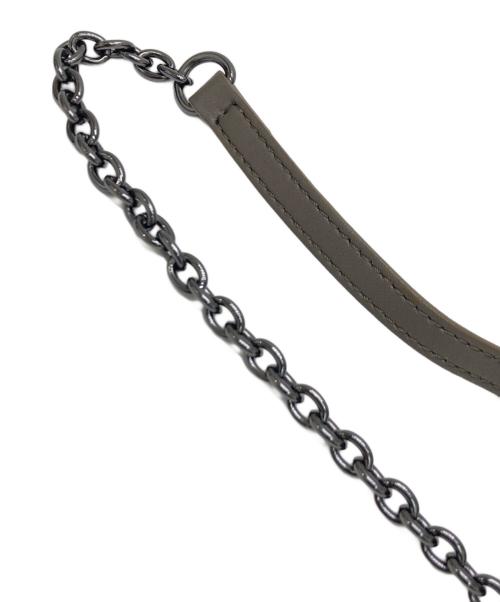 WEEKEND Max Mara（ウィークエンド マックスマーラ）WEEKEND Max Mara (ウィークエンド マックスマーラ) PASTICCINOがま口チェーンショルダーバッグ ブラウンの古着・服飾アイテム