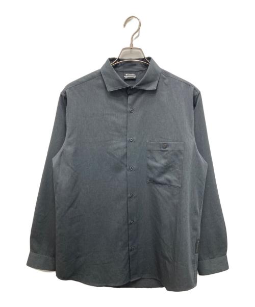 COLUMBIA BLACK LABEL（コロンビアブラックレーベル）COLUMBIA BLACK LABEL (コロンビアブラックレーベル) ピエールアベニューロングスリーブシャツ グレー サイズ:Mの古着・服飾アイテム