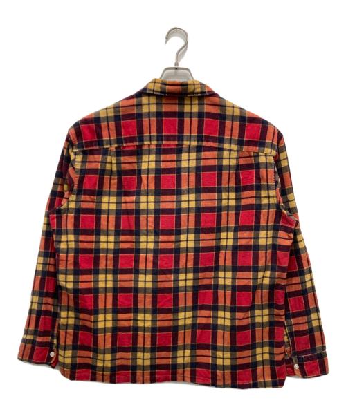 TOWN CRAFT（タウンクラフト）TOWN CRAFT (タウンクラフト) チェックシャツ オレンジ×レッド サイズ:XLの古着・服飾アイテム