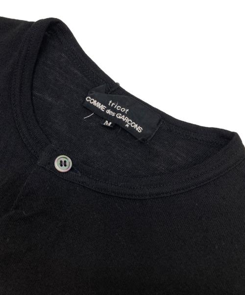 tricot COMME des GARCONS（トリココムデギャルソン）tricot COMME des GARCONS (トリココムデギャルソン) カーディガン ブラック サイズ:Mの古着・服飾アイテム